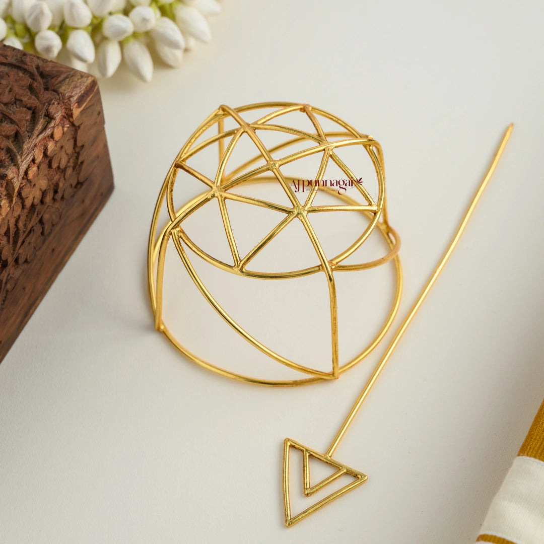 Gold Look Alike Hair Cage