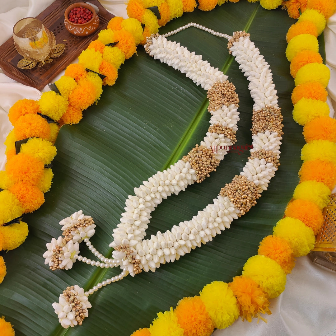 Realistic Reusable Jasmine Look Alike Bridal Garland