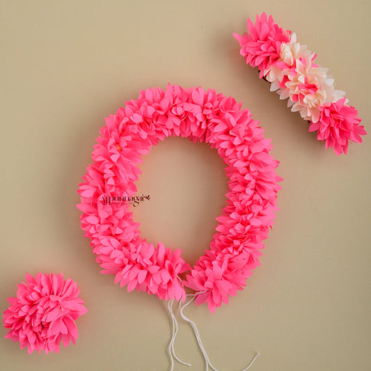 Realistic Reusable Fabric Pichi Poo Combo - Cotton Candy Pink