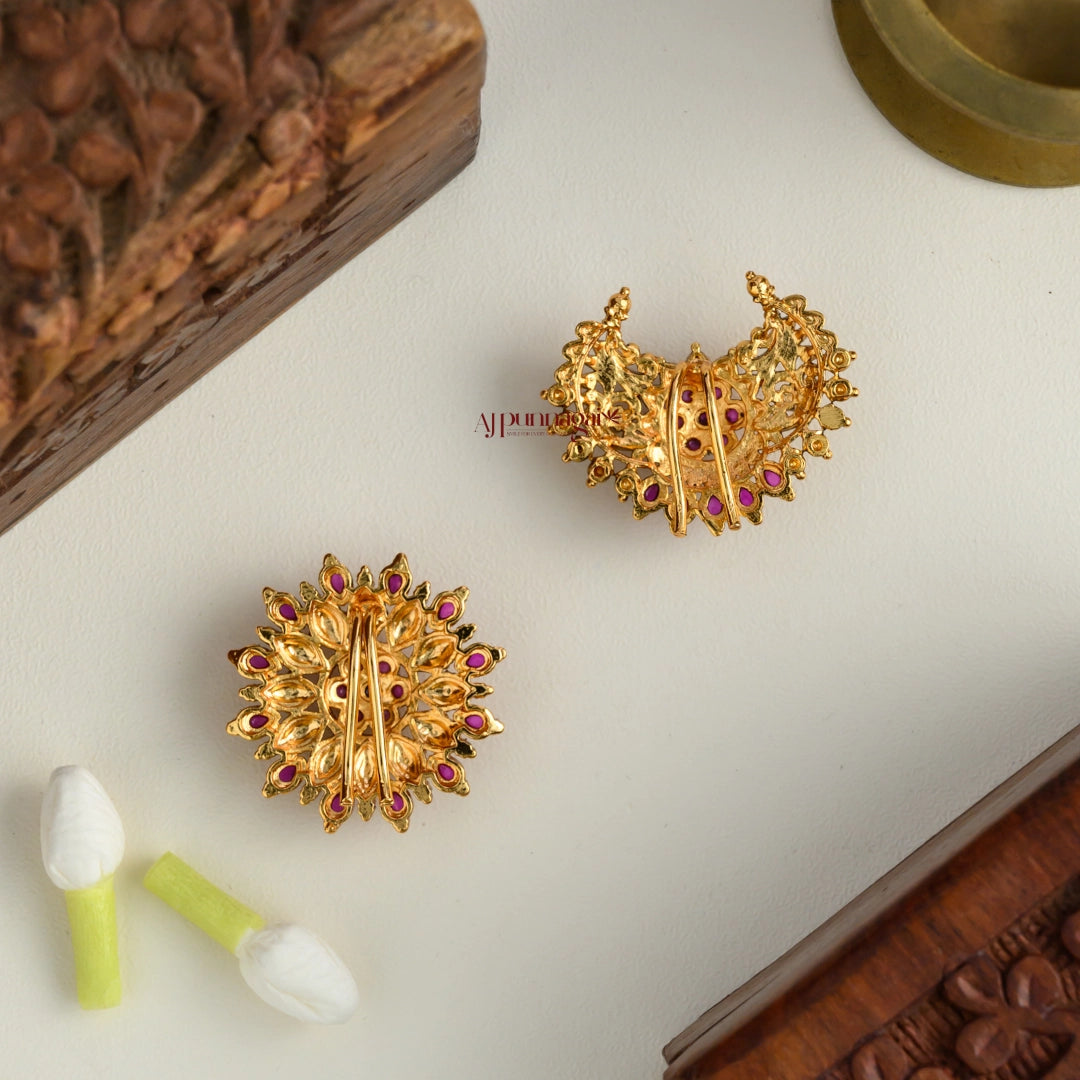 Kemp Floral Jadai Sun and Moon - Ruby