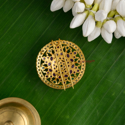 Floral Bridal Matte Jadai Billai