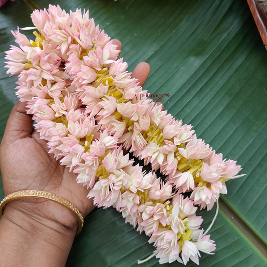 Realistic Reusable Foamiran Jaathi Malli String