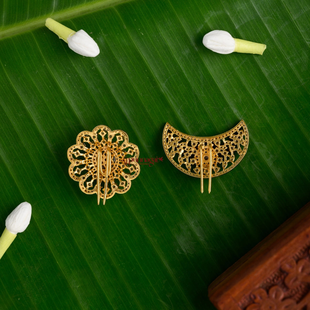 Floral AD Sun and Moon Jadai Billai