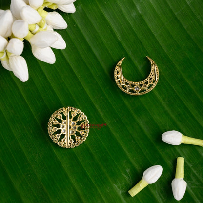 Sparkling AD Floral Sun and Moon 