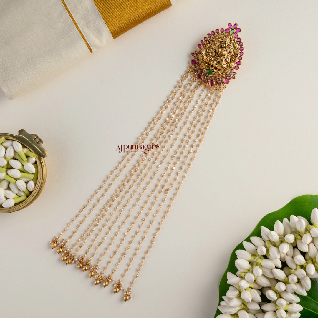 Royal Look Gold Look Alike Lakshmi Bridal Jadai Billai