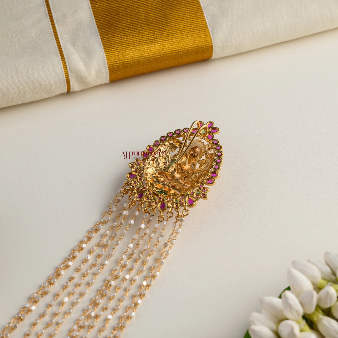 Royal Look Gold Look Alike Lakshmi Bridal Jadai Billai