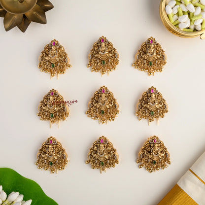 Grand Nakshi Lakshmi Bridal Jadai Billai - Set of 9