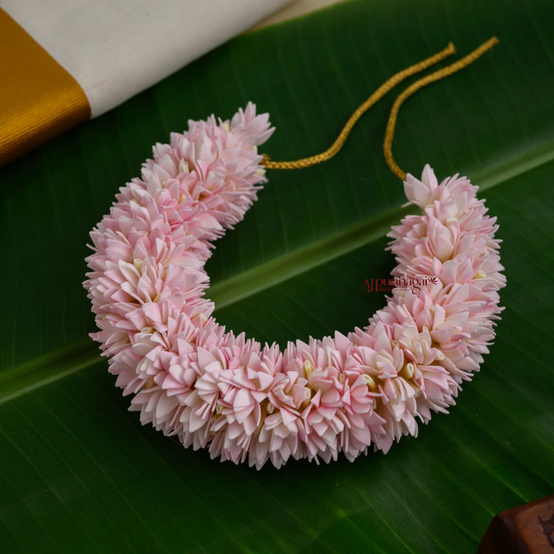 Realistic Look Jaathi Malli Foamiran Bridal Veni