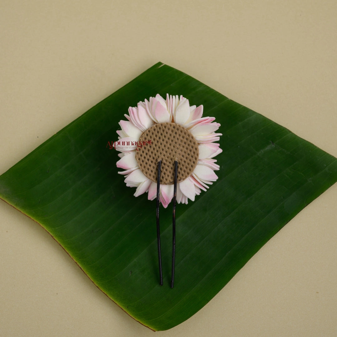 Realistic Look Jaathi Malli Foamiran U Pin