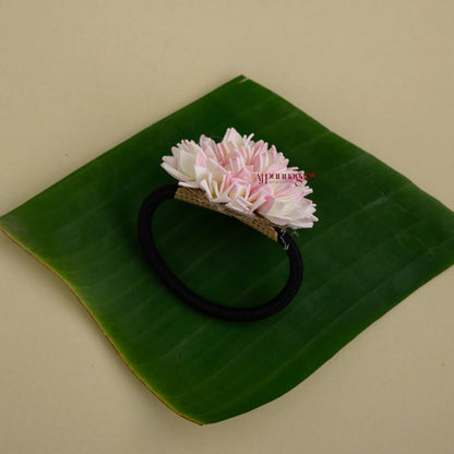 Realistic Look Jaathi Malli Foamiran Rubber Band