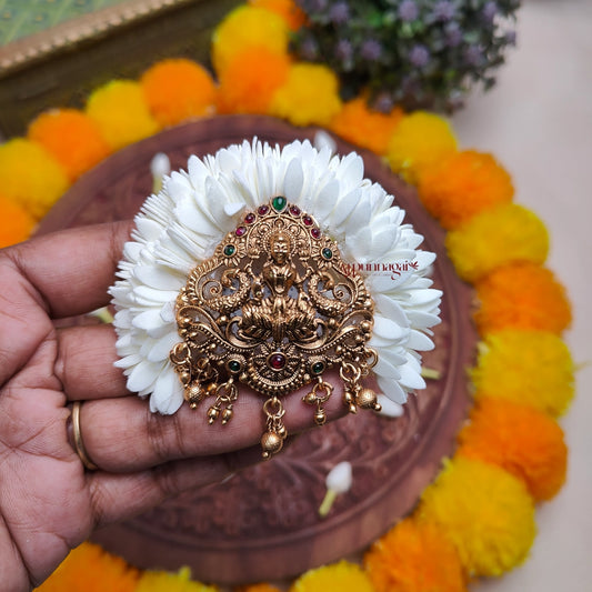 Foamiran Mullai Poo Lakshmi Hair Clip