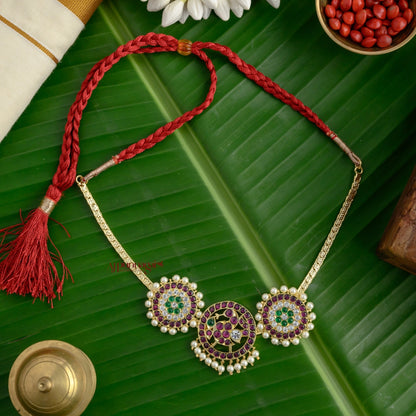 Peacock Precious Kemp Necklace