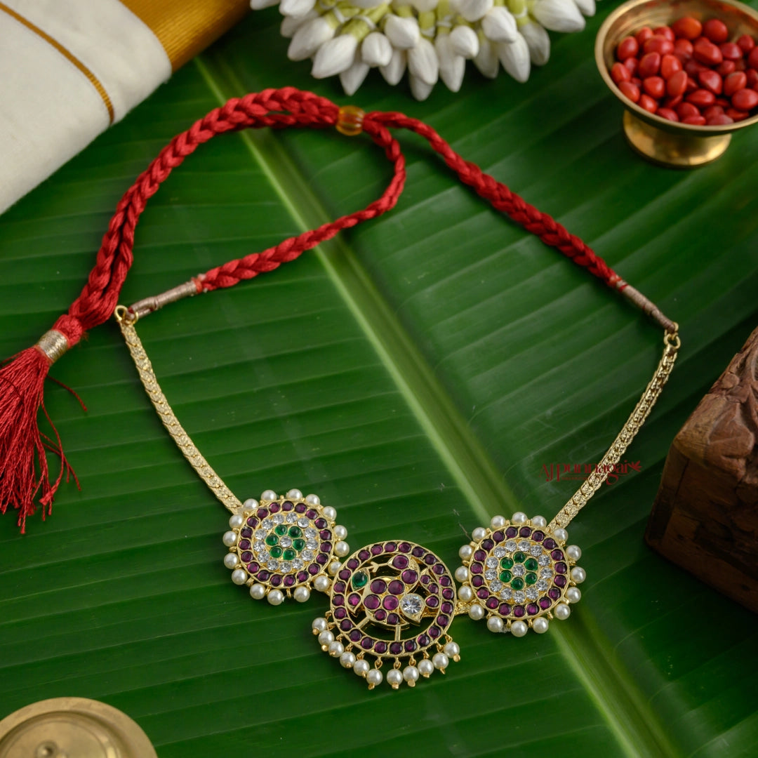 Peacock Precious Kemp Necklace
