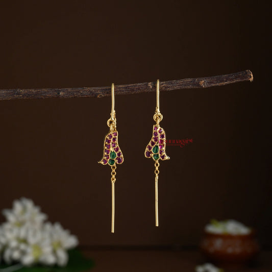 Charming Sui Dhaga Floral Earring