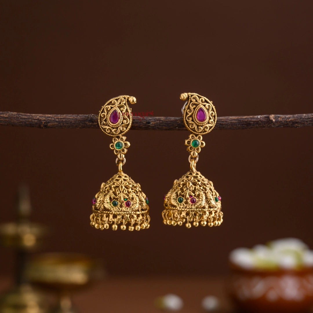 Adorable Royal Look Jhumka