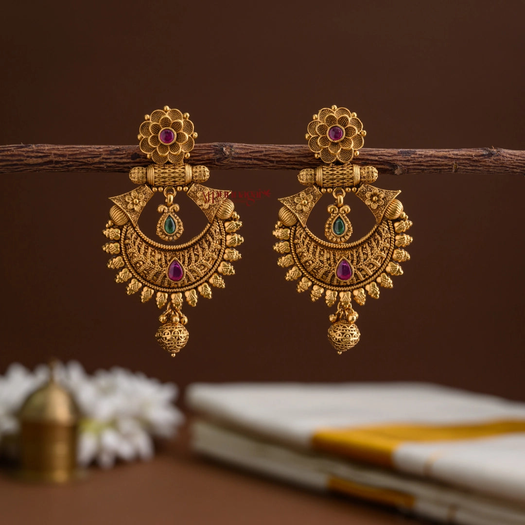 Royal Look Earring - Multi