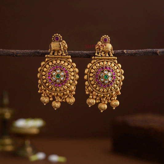 Classy Elephant Earring