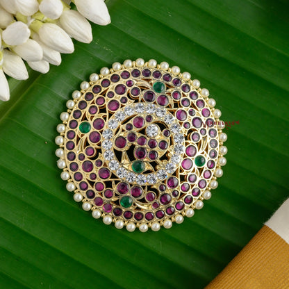 Traditional South Indian Precious Kemp Rakodi