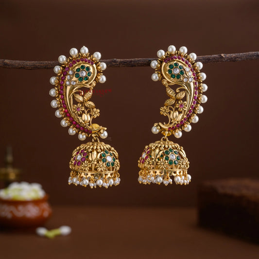 Floral Earcuff Matt Jhumka
