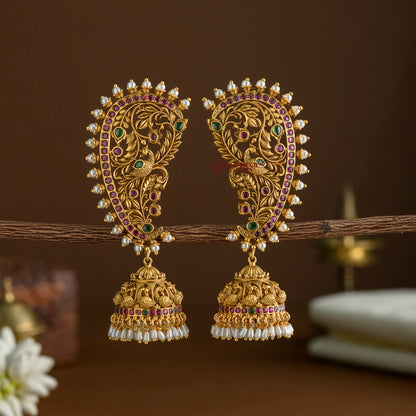 Kemp Peacock Earcuff Bluetooth Jhumka