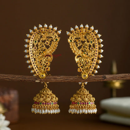 Kemp Peacock Earcuff Bluetooth Jhumka