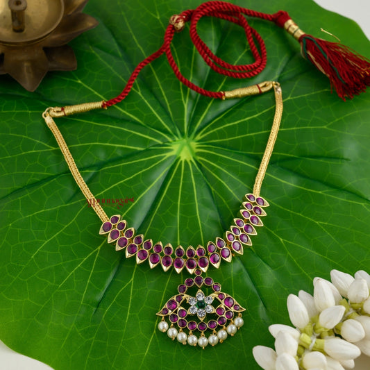 Elegant Precious Kemp Attigai - Ruby