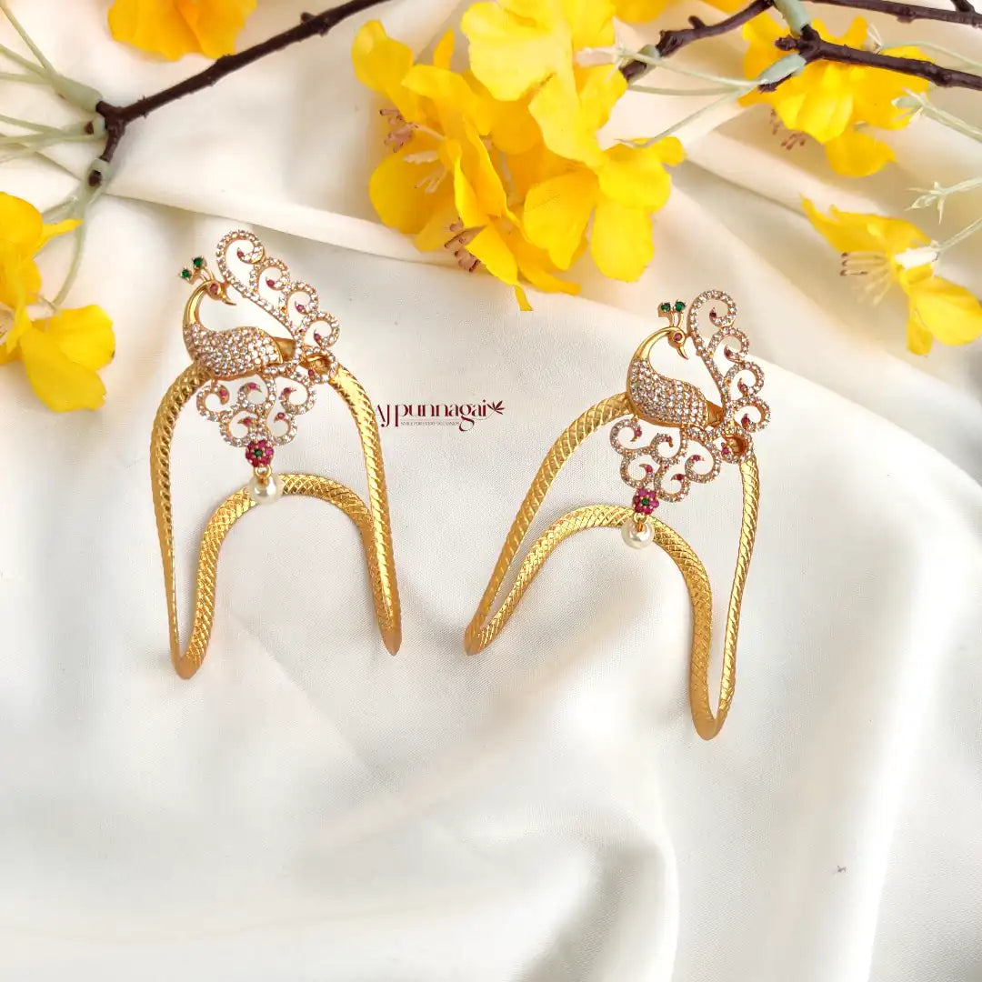 Peacock AD stone Armlet - Kids - Piece – AJ Punnagai
