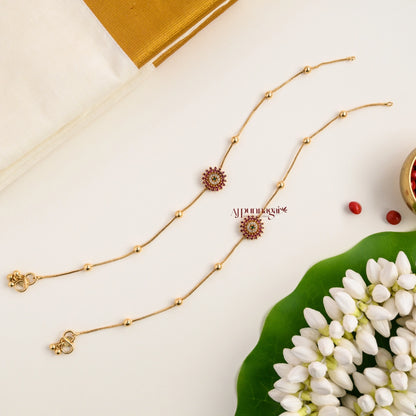 Dazzling AD Matte Anklet