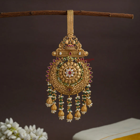 Grand Floral Gold Look Alike Juda Pin