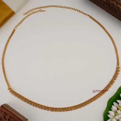 Non Idol Fine Crafted Gold Look Alike Hip Chain