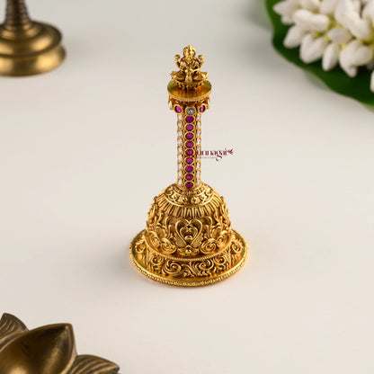 Kemp Pooja Bell With Goddess Lakshmi