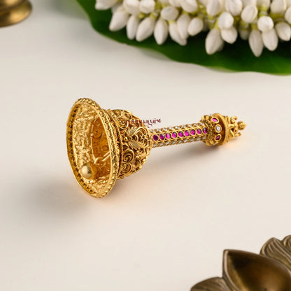 Kemp Pooja Bell With Goddess Lakshmi