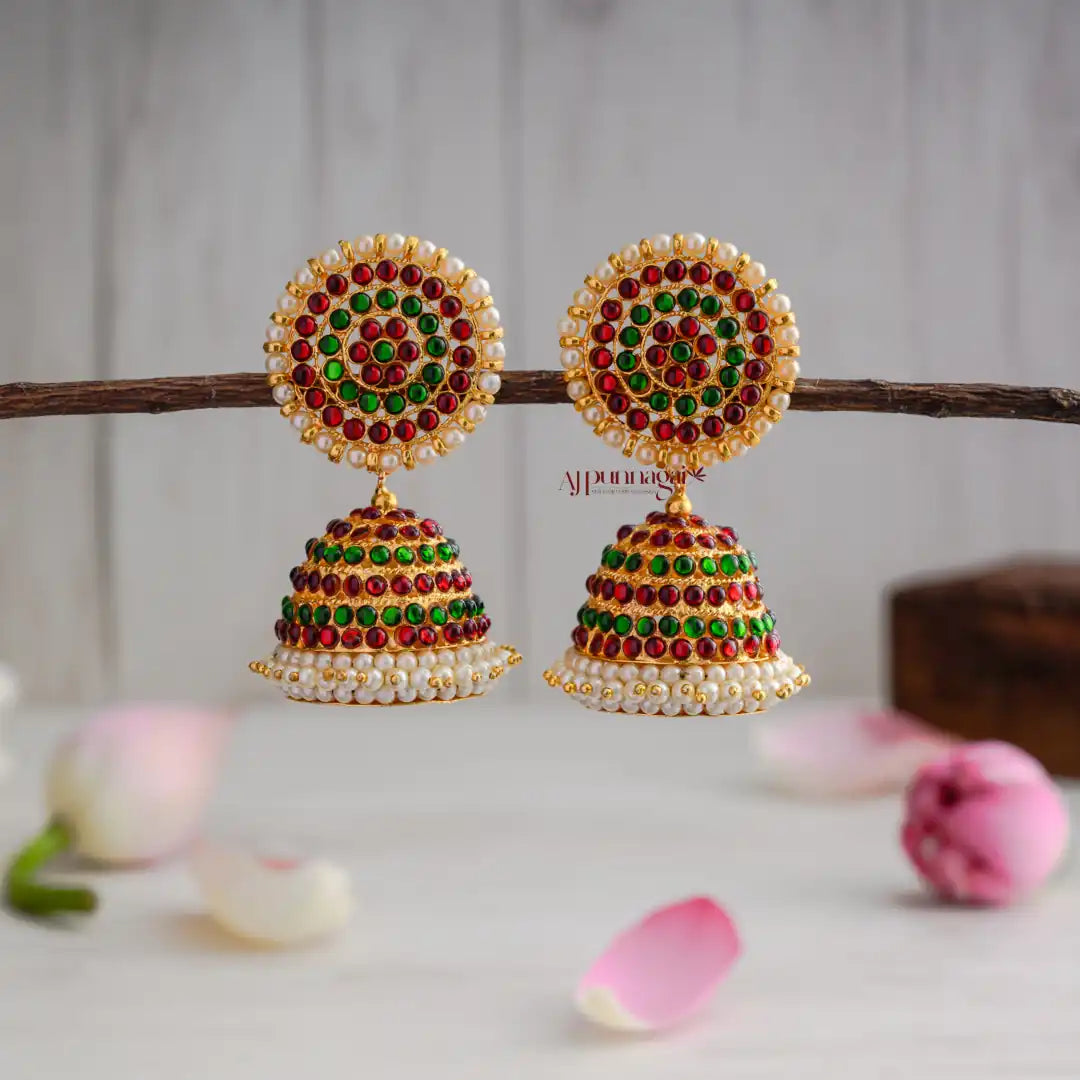 Grand Kemp Traditional Jhumka