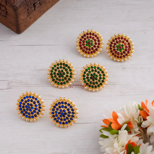 Round Kemp Earring