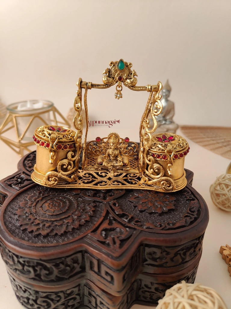 Swing Lakshmi Kumkum Box