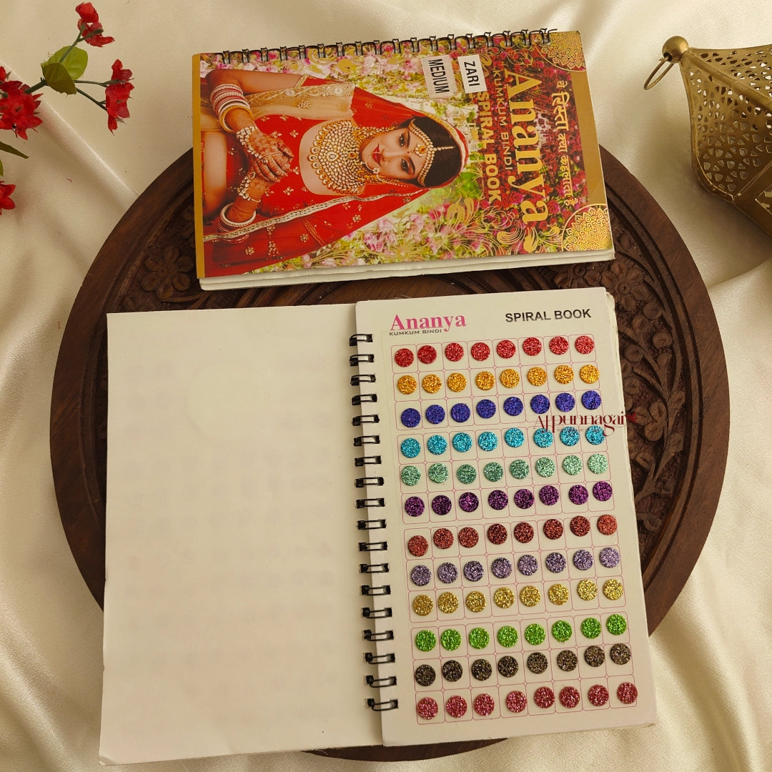 Ananya Zari Medium Bindi Book