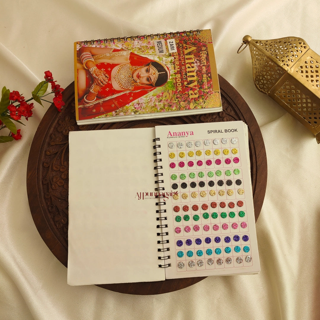 Ananya Zari Medium Bindi Book