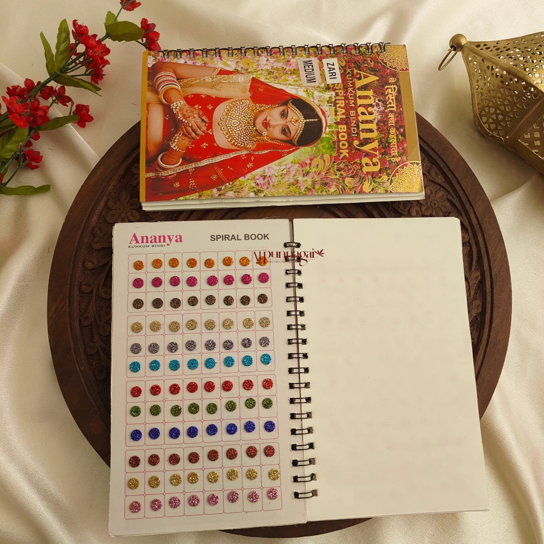 Ananya Zari Medium Bindi Book