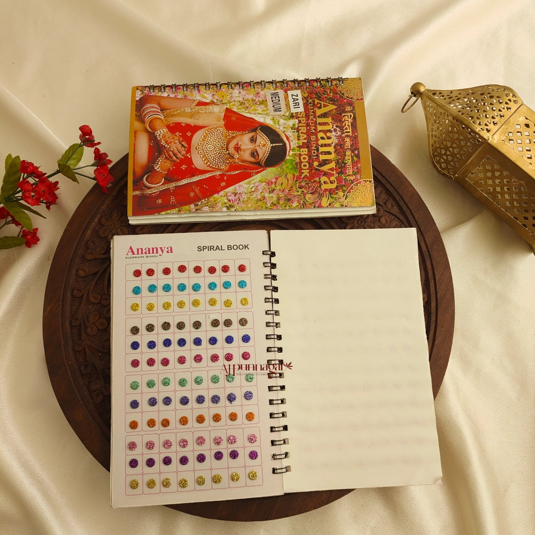 Ananya Zari Medium Bindi Book