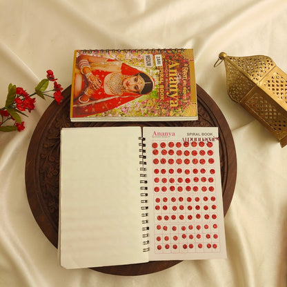 Ananya Zari Medium Bindi Book