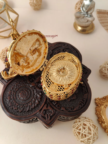 Sri Vishnu Kumkum Box