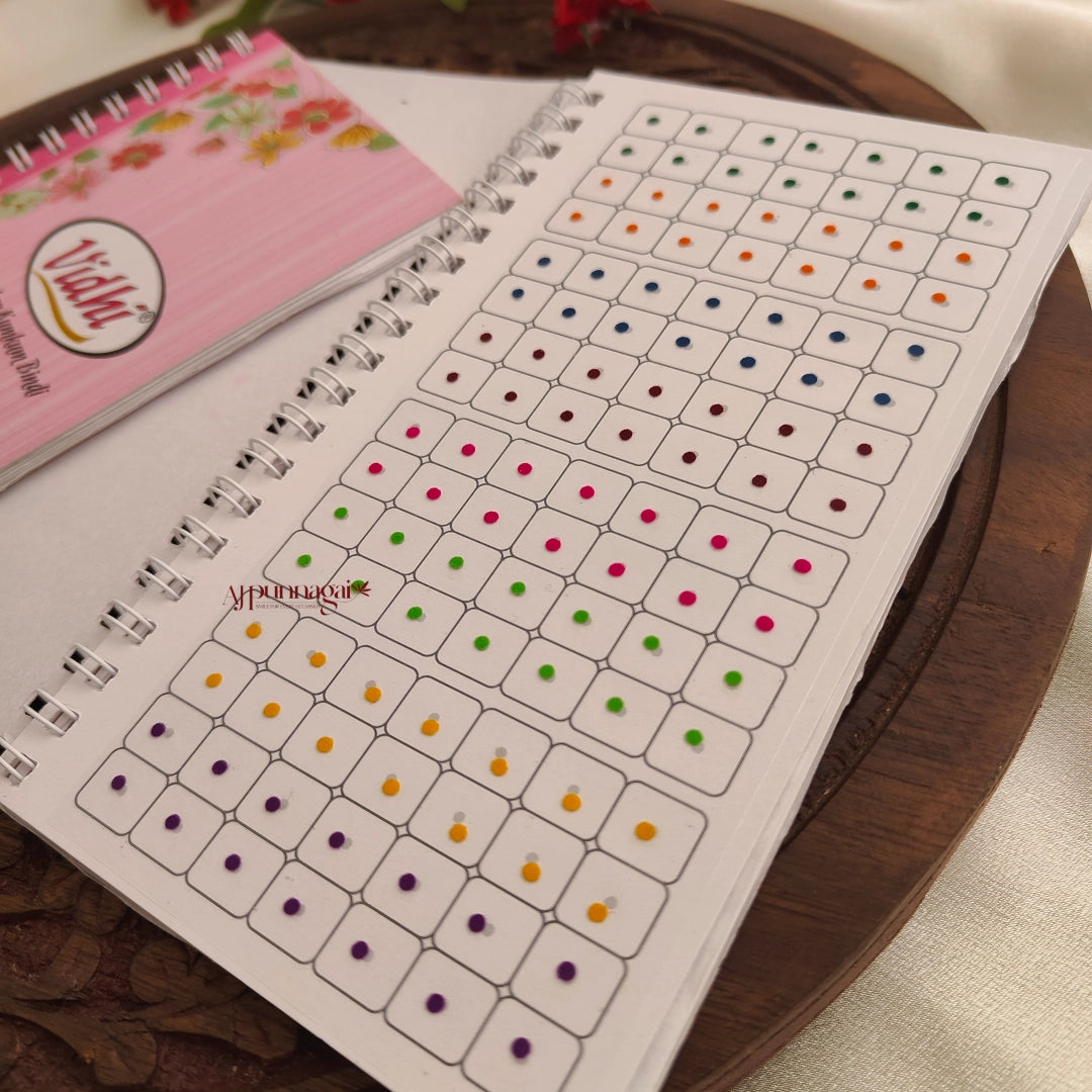 Vidhi 900 Round Plain Bindi Book