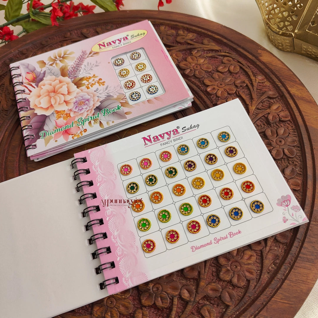 Navya Multi Colour Round Bindi Book