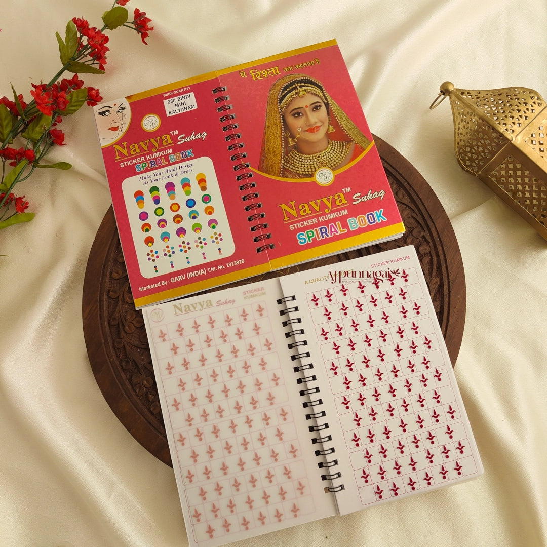 Navya 960 Mini Kalyanam Bindi Book