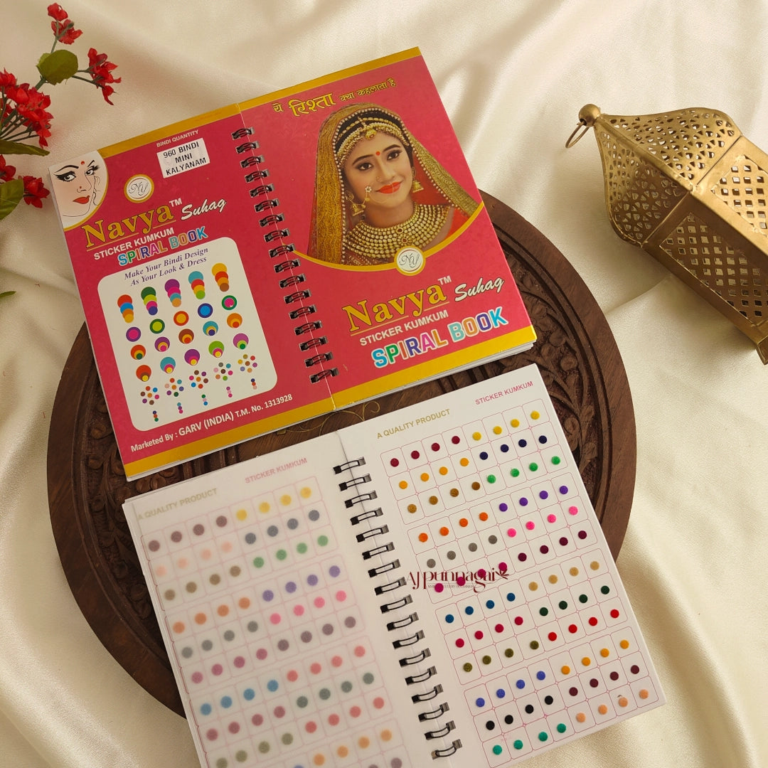 Navya 960 Mini Kalyanam Bindi Book