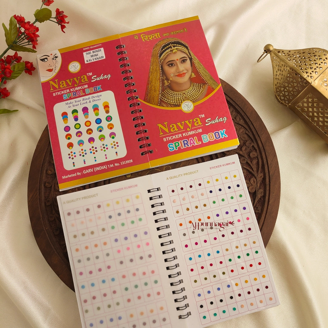 Navya 960 Mini Kalyanam Bindi Book
