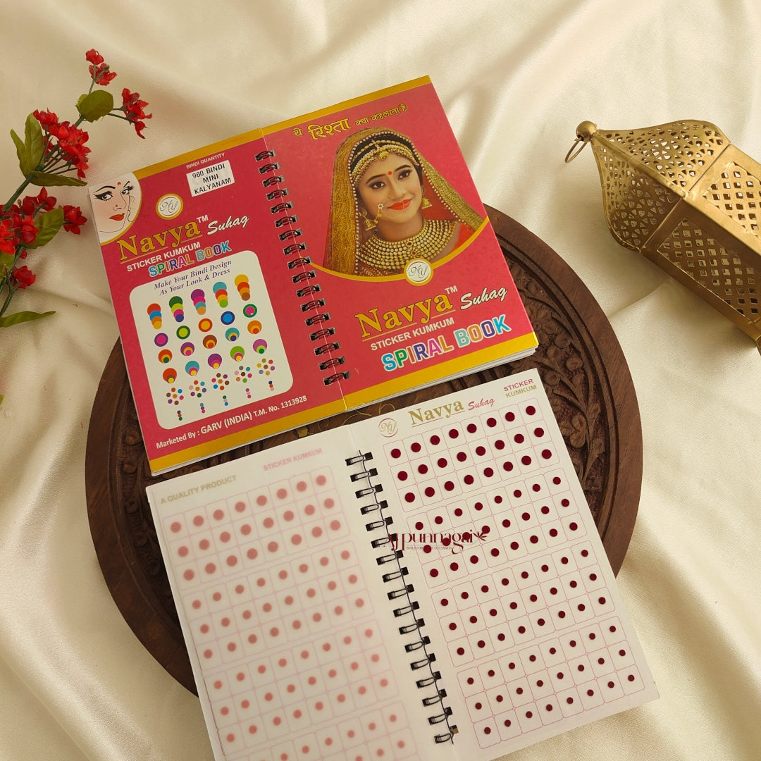 Navya 960 Mini Kalyanam Bindi Book