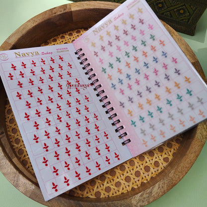 Navya Kalyanam Bindi Book - Multi Colour
