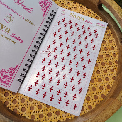 Navya Kalyanam Bindi Book - Multi Colour